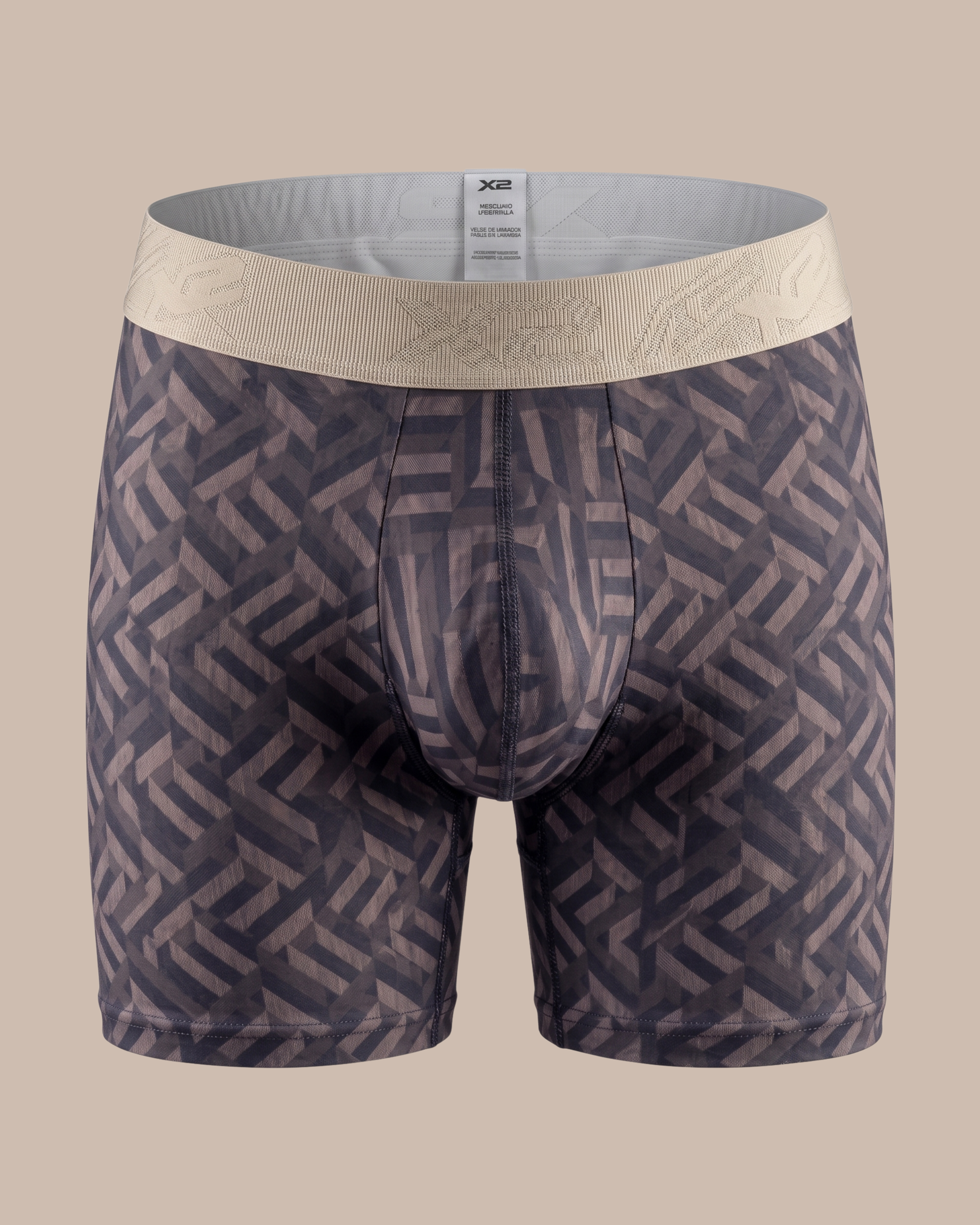 Medium Boxer Print Knight X2