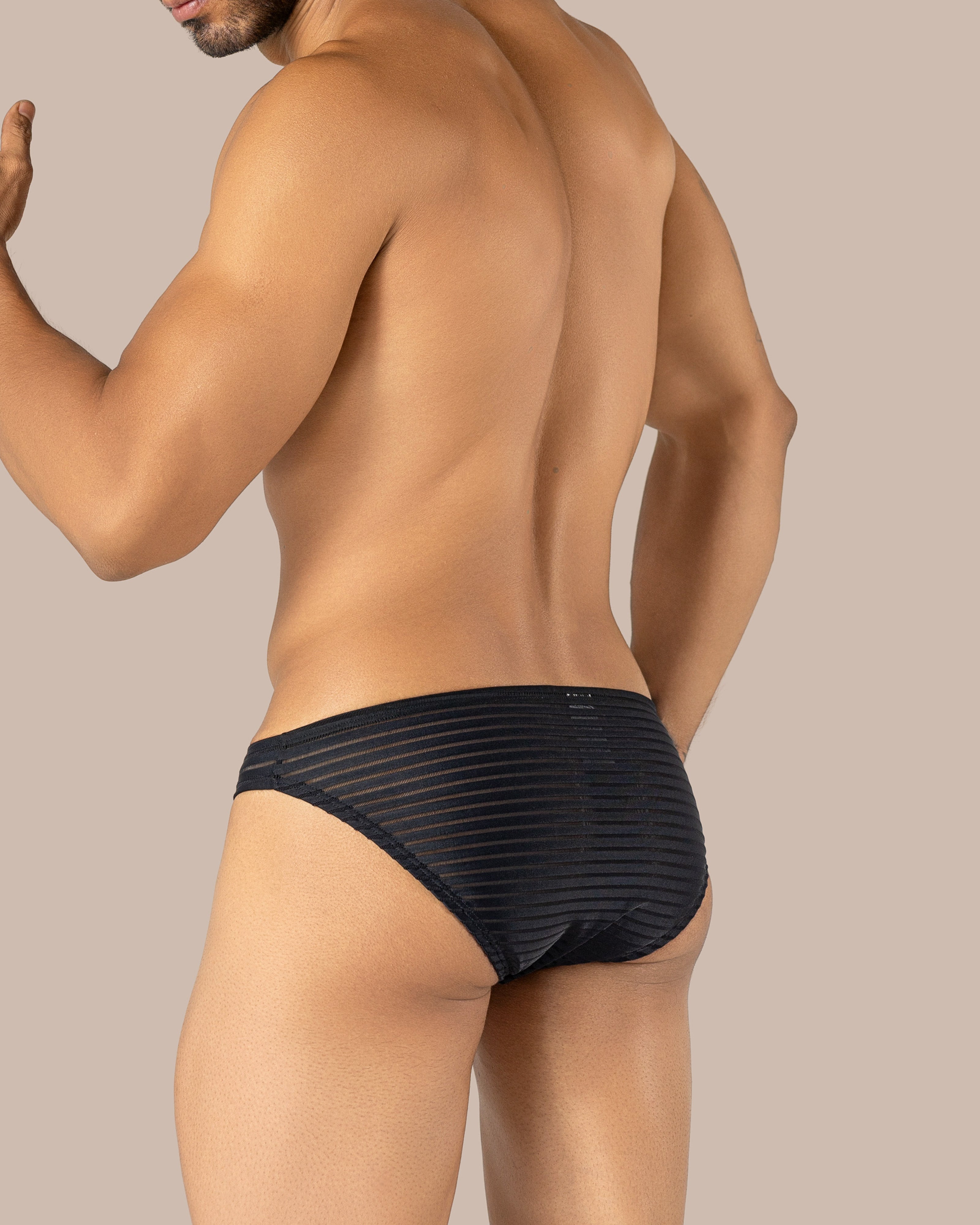 Bikini Colpo Nylon Negro X2
