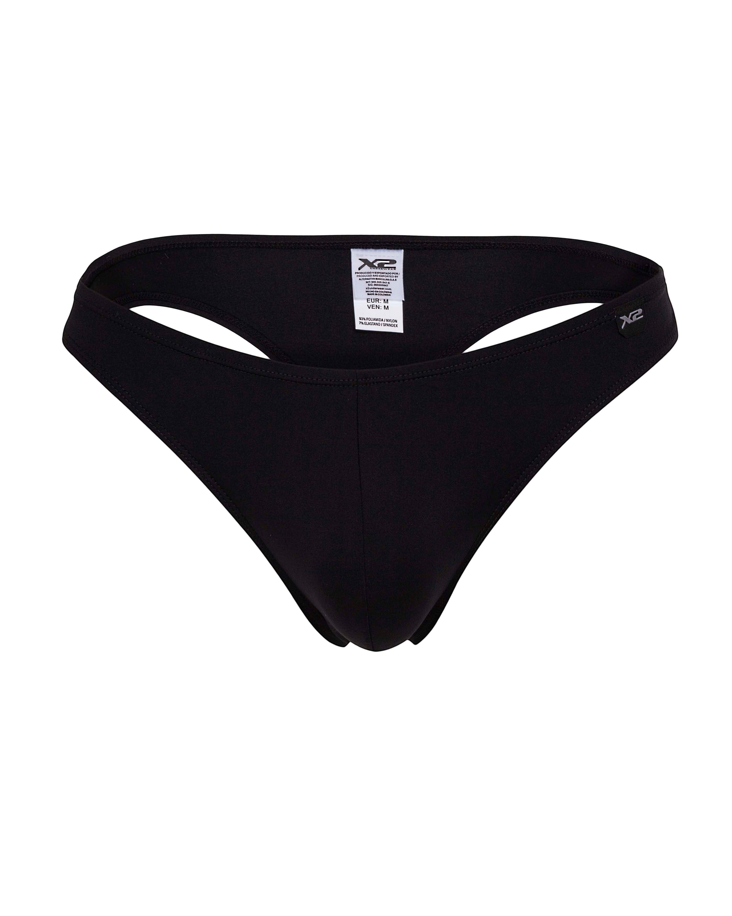 String Thong Monumental Black