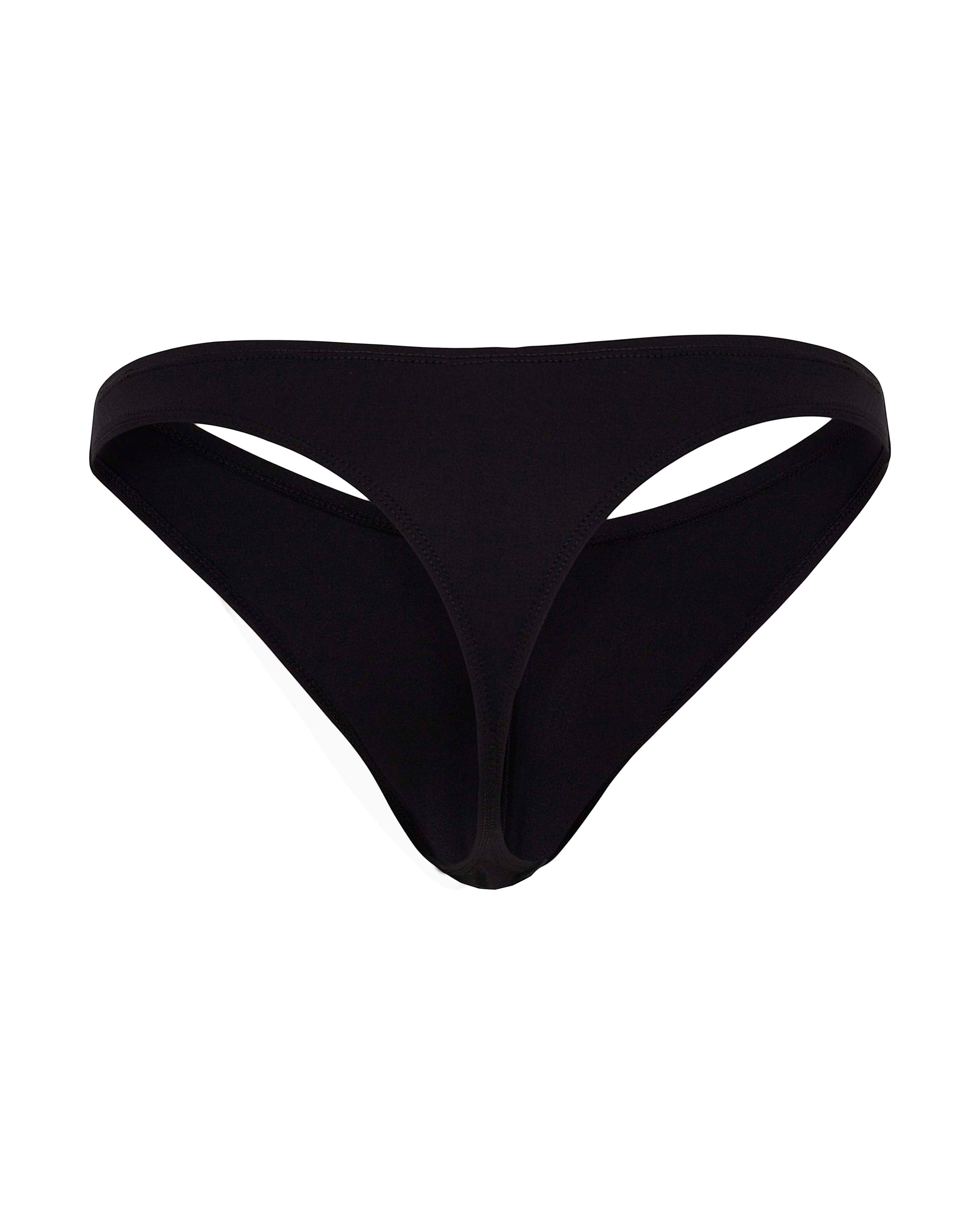 String Thong Monumental Black