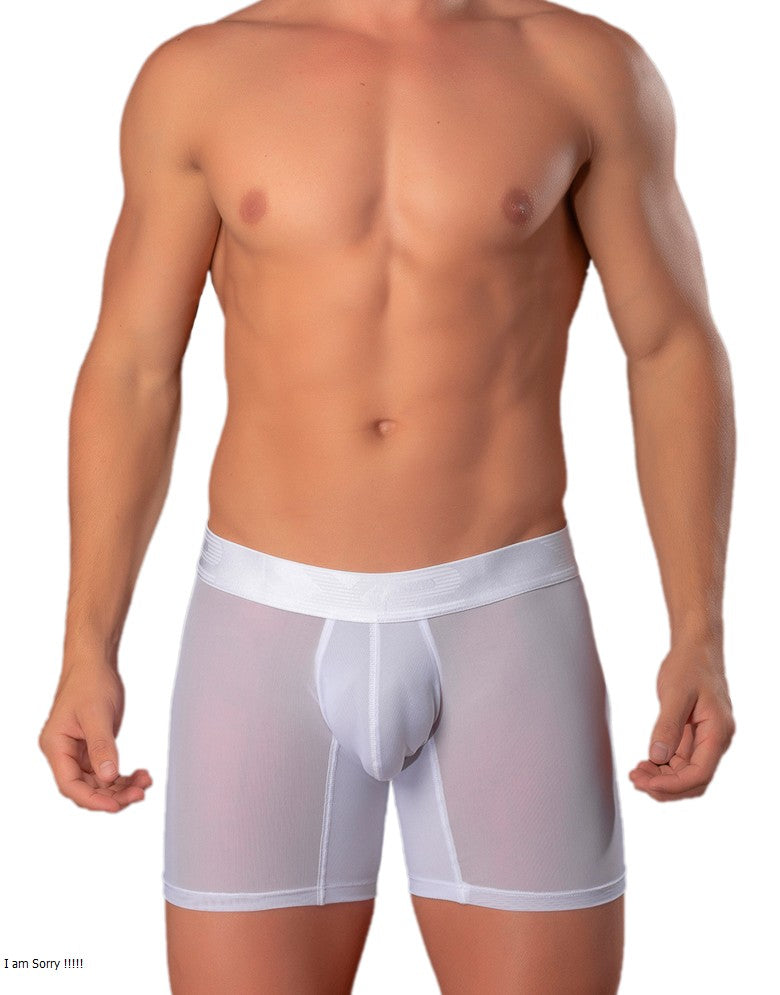 Bóxer Medio Gallardini Nylon Blanco