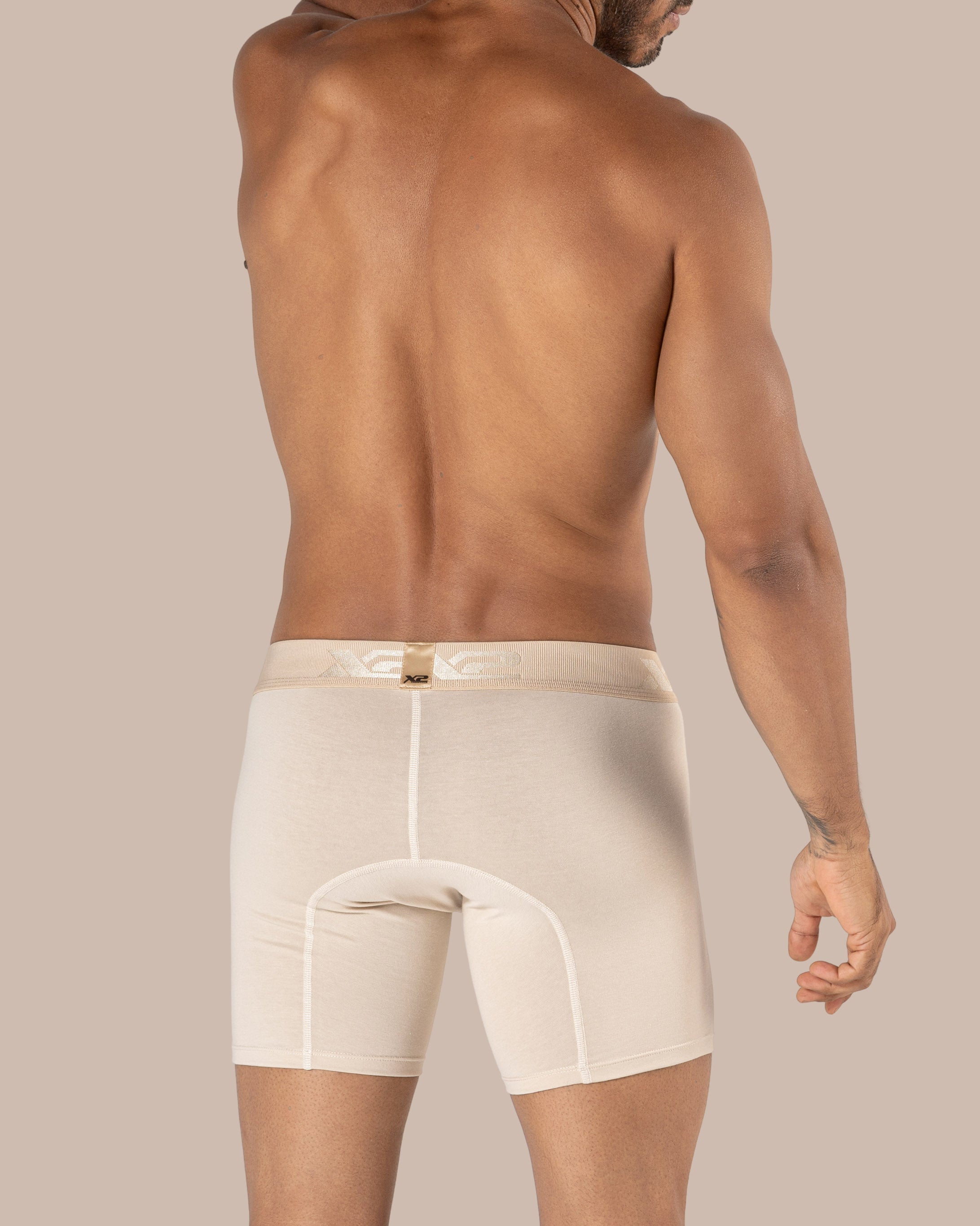 Medium Boxer Brief Cotton Torino Beige