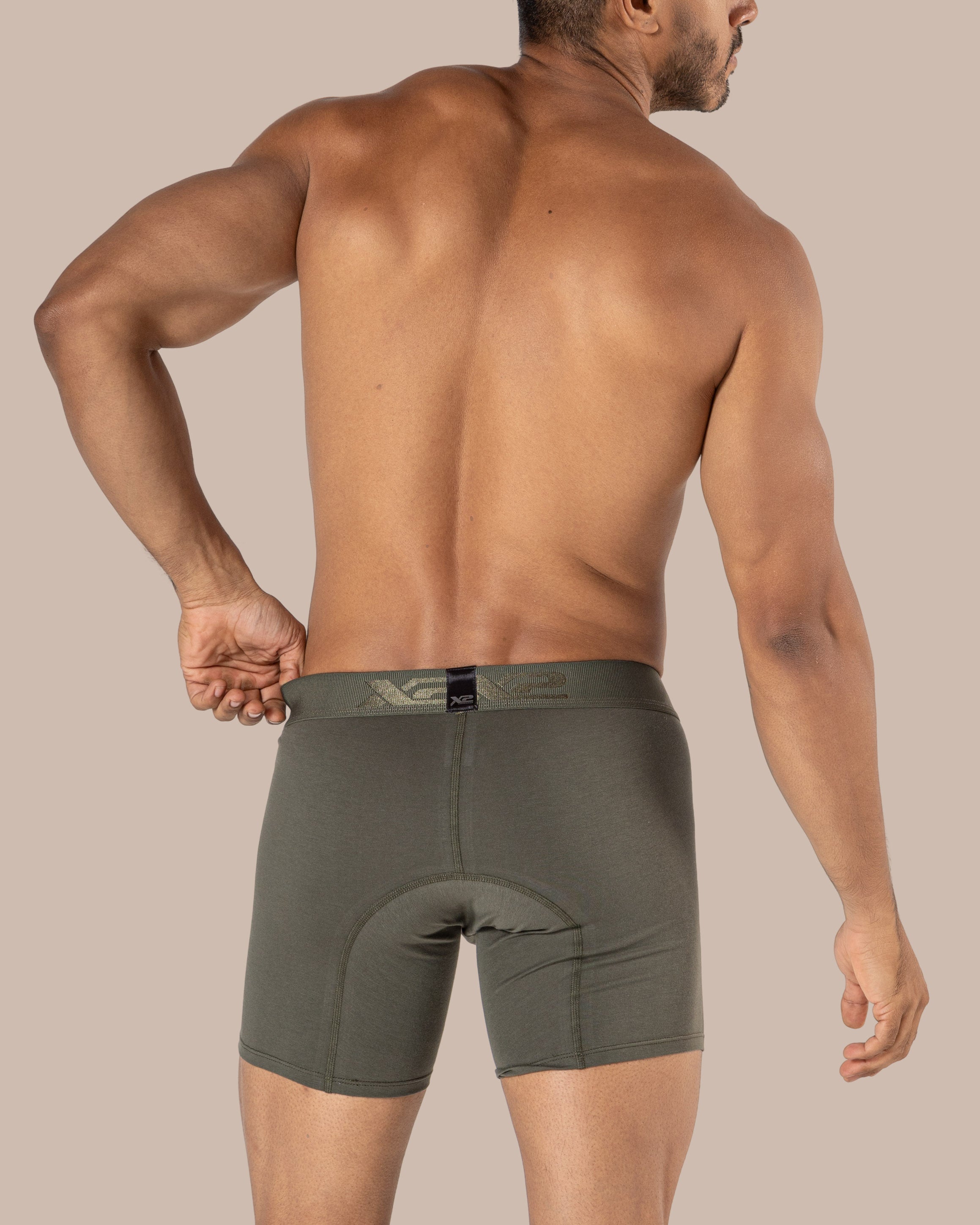 Medium Boxer Brief Torino Cotton Green