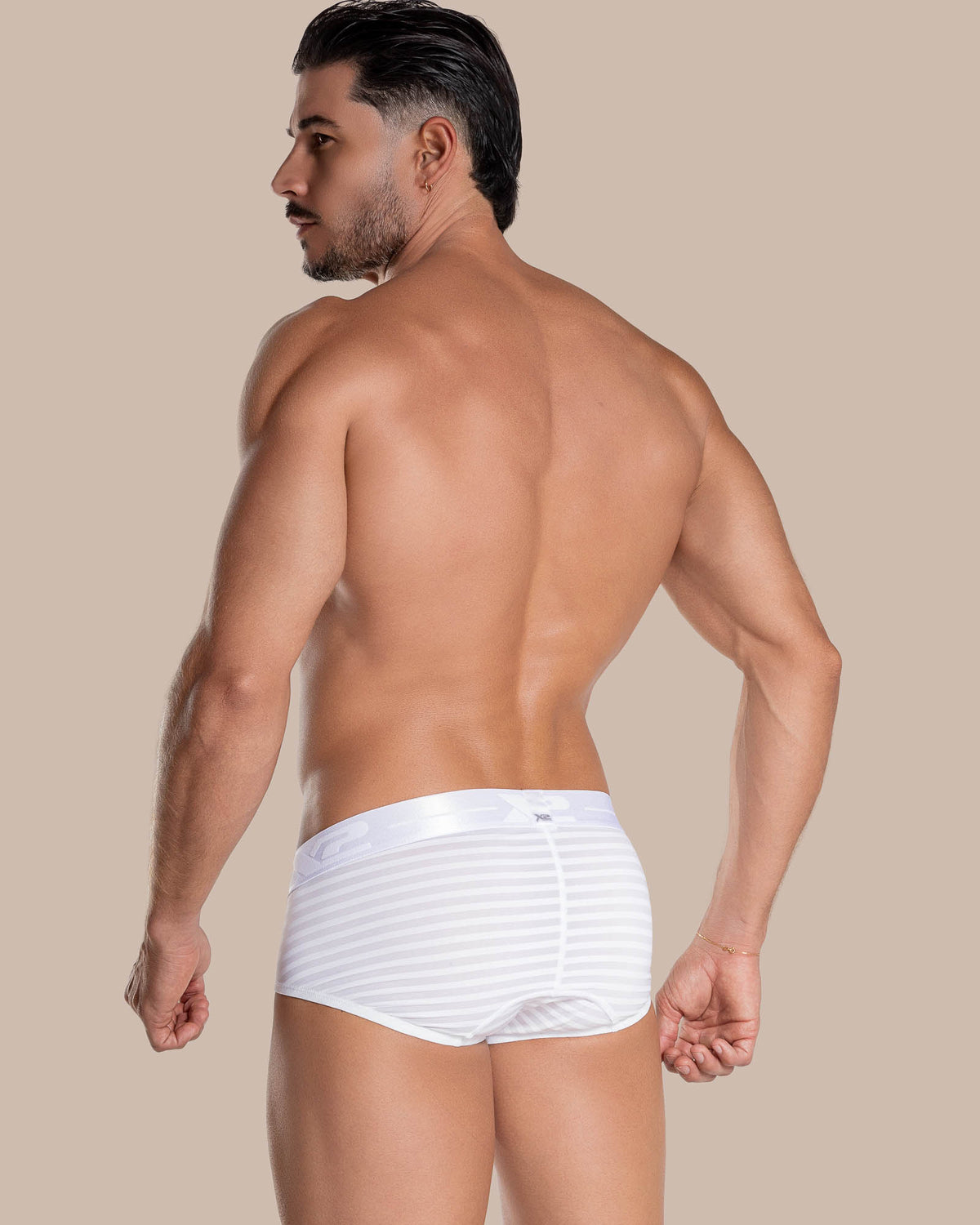 Brief Simmetry Nylon Blanco X2
