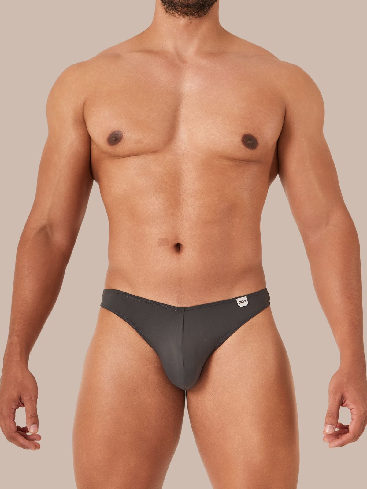 String Thong Monumental Grey