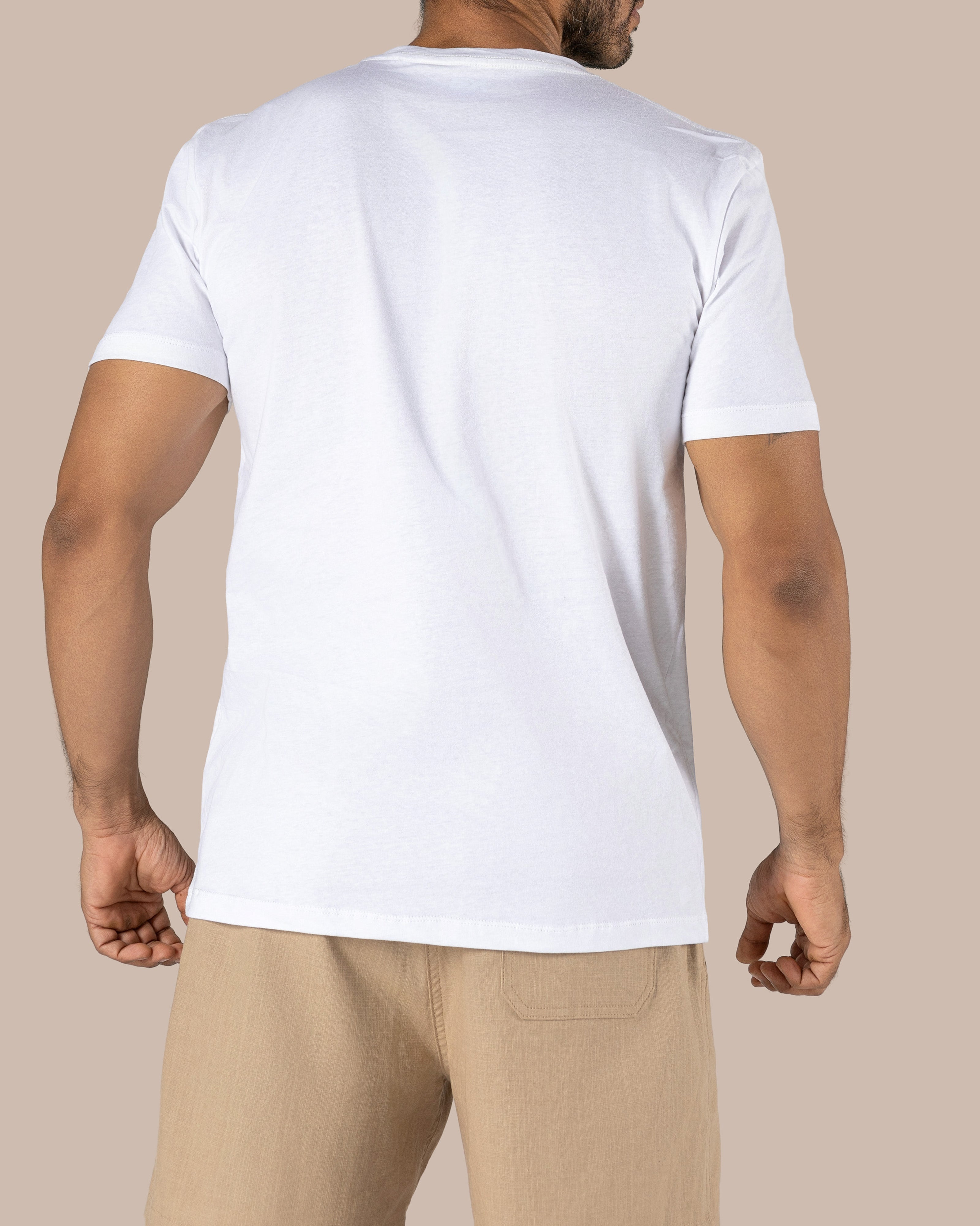 Camiseta Cuello Redondo Parma Blanco