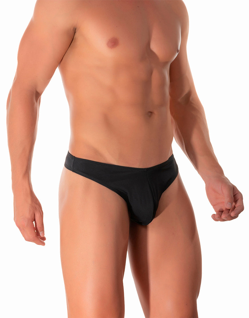 String Thong Monumental Black