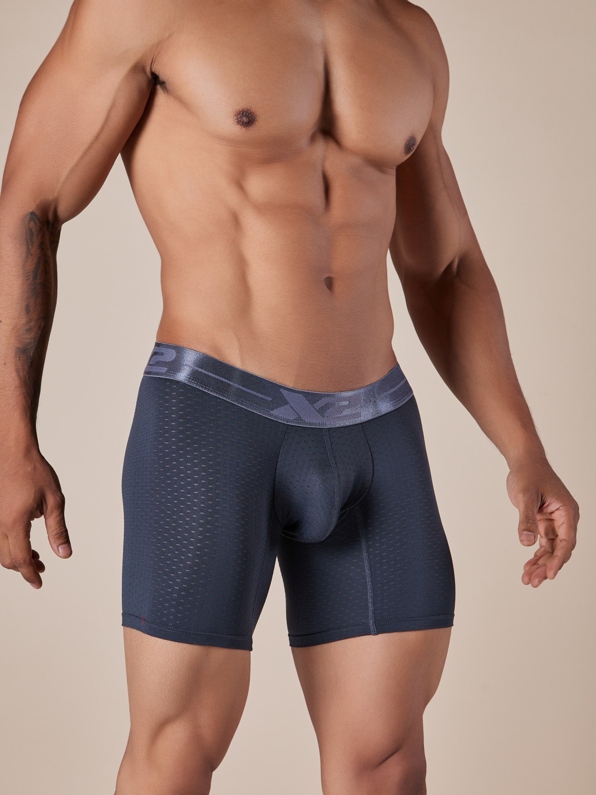 Medium Boxer Brief Gallardini Nylon Grey