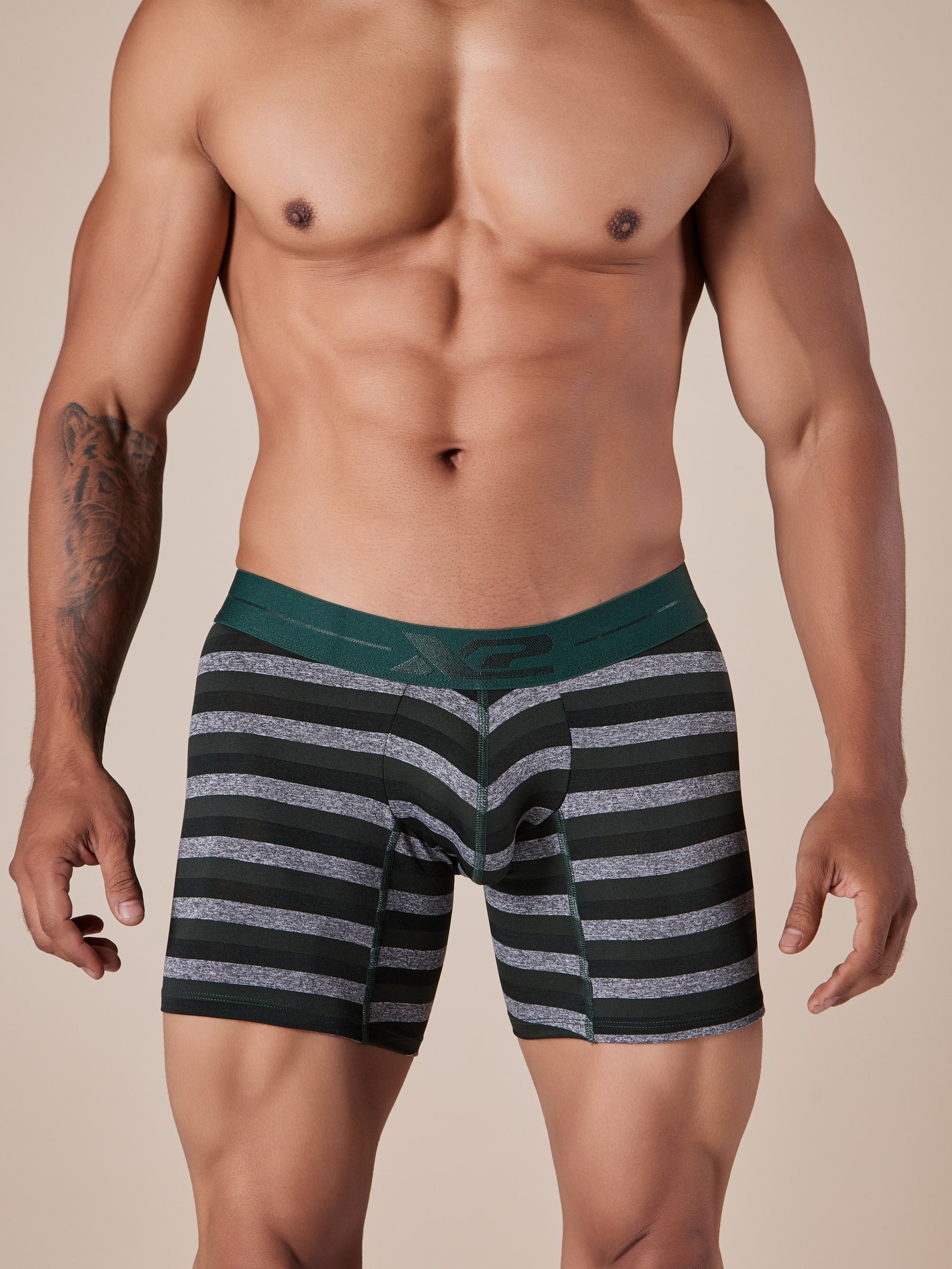 Medium Boxer Brief Summer Green